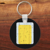 Blauer Hund Kostüm Hund Halloween Letzte Minute Mä Schlüsselanhänger (Vorderseite)