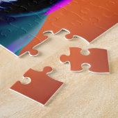 Blauer Hund Puzzle (Seite)