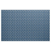 Blauer Hund Stoff (Yard (91,4 cm))