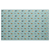 Blauer Hund Stoff (Fat Quarter (45,7 x 55,9 cm))