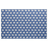 Blauer Hund Stoff (Fat Quarter (45,7 x 55,9 cm))