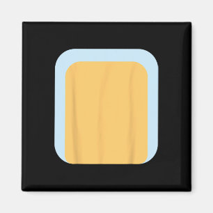 Blauer Hund Vater Familienkostüm zu Halloween Magnet