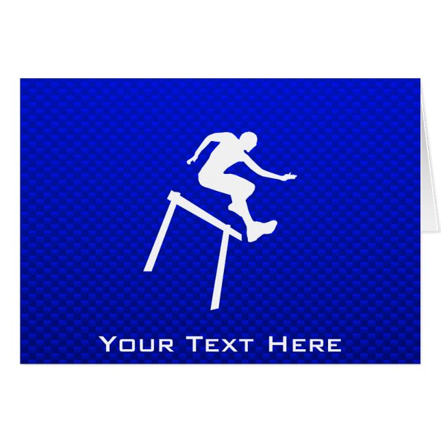 Blauer Hürdenspringer (Vorderseite (Horizontal))