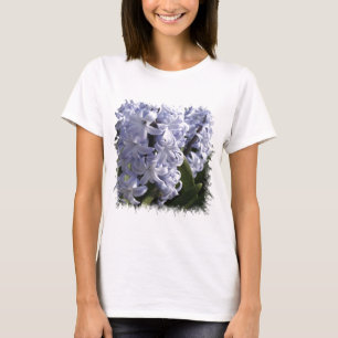 Blauer Hyazinthen-Damen-T - Shirt