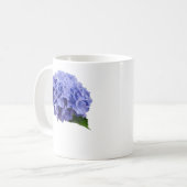 Blauer Hydrangea-Blumen-Frühlings-Sommer Kaffeetasse (Vorderseite Links)