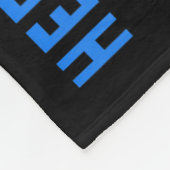 Blauer ihr Kampf ist mein Kampf gegen Diabetes Bew Fleecedecke (Ecke)