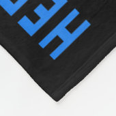 Blauer ihr Kampf ist mein Kampf gegen Diabetes Bew Fleecedecke (Ecke)