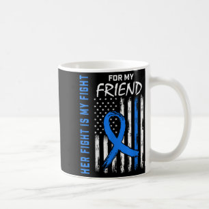 Blauer ihr Kampf ist mein Kampf gegen Diabetes Bew Kaffeetasse