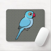Blauer Inder Ringneck Mousepad (Mit Mouse)