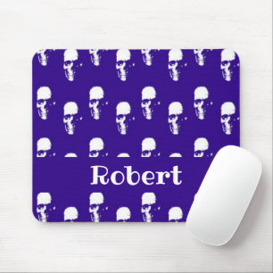 Blauer Individuelle Name Mousepad