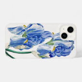 Blauer Ire iPhone Hülle (Rückseite (Horizontal))