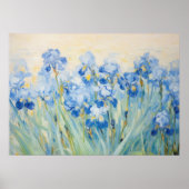 Blauer Ire Poster (Vorne)