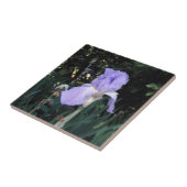 Blauer Iris Fliese (Seite)