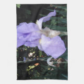 Blauer Iris Handtuch (Vertikal)
