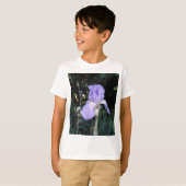 Blauer Iris T-Shirt (Vorne ganz)
