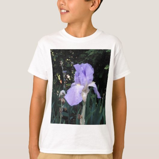 Blauer Iris T-Shirt (Vorderseite)