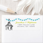 Blauer Jagdflug zur Kapelle Rücksendeadresse (Insitu)