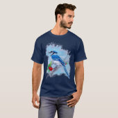 Blauer Jay-T - Shirt (Vorne ganz)