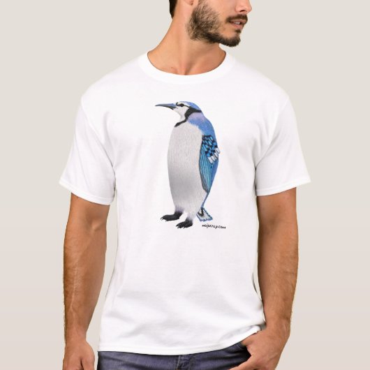 Blauer JayPenguin T-Shirt (Vorderseite)