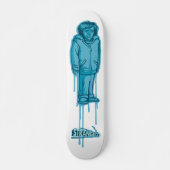 BLAUER JUNGE Skate-Plattform Skateboard (Vorne)
