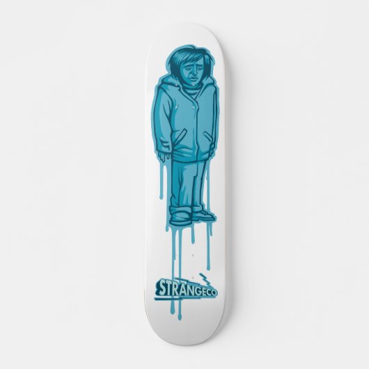 BLAUER JUNGE Skate-Plattform Skateboard (Vorne)