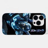 Blauer Käfer Leaping Art Case-Mate iPhone Hülle (Rückseite (Horizontal))