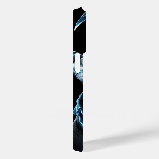 Blauer Käfer Leaping Art Case-Mate iPhone Hülle (Rückseite / Rechts)