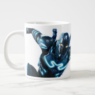 Blauer Käfer Leaping Art Jumbo-Tasse