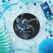 Blauer Käfer Leaping Art Pappteller (Party)