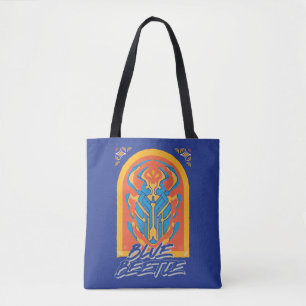 Blauer Käfer Scarab Talavera Graphic Tasche