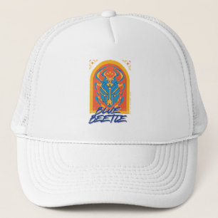 Blauer Käfer Scarab Talavera Graphic Truckerkappe