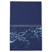 Blauer Kalender mit Feiertagen 12 Monate (Mär 2027)