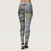 Blauer Kalkstein Leggings (Rückseite)