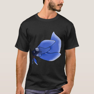 Blauer Kampffisch T-Shirt