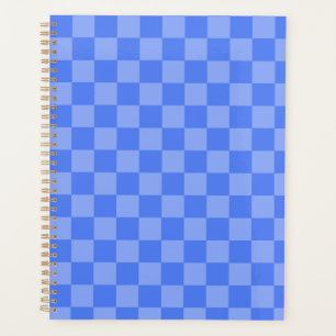 Blauer Karo Planer