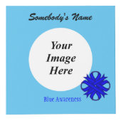 Blauer Kleber-Multifunktionsvorlage von Kenneth Yo Würfel (Rechts)