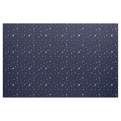 Blauer kleiner Mitternachtsmond und Stoff (Fat Quarter (45,7 x 55,9 cm))