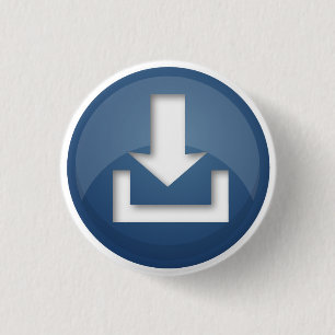 Blauer Knopf-Knopf Button
