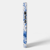 Blauer Koi-Fisch-Lotus-Telefoncase Case-Mate iPhone Hülle (Rückseite / Links)