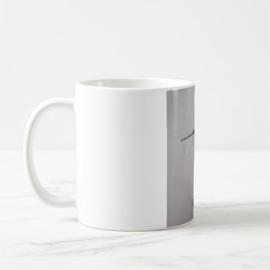 Blauer Kolibri Kaffeetasse (Links)