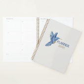 Blauer Kolibri-Planer – Anpassbares Jahr Planer (Anzeige)