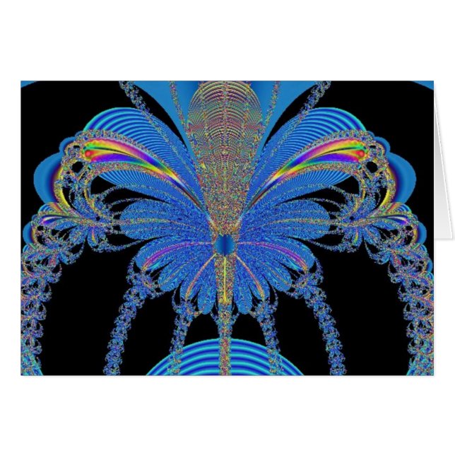 Blauer König Butterfly (Vorderseite (Horizontal))