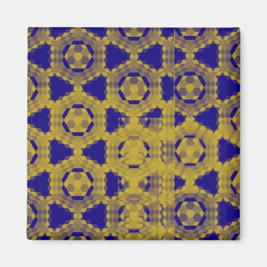 Blauer Kontrast Magnet (Vorne)