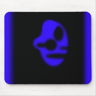 Blauer Kopf Mousepad