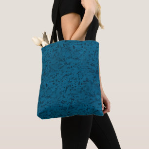 Blauer Kork Aussehen Holzkörner Tasche