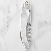 Blauer Korkschraube Kellnermesser (Rückseite)