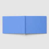 Blauer Kornblume Farbe Gästebuch (Voll)