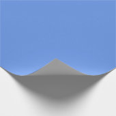 Blauer Kornblume Farbe Geschenkpapier (Ecke)