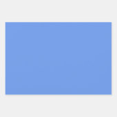 Blauer Kornblume Farbe Geschenkpapier Set (Vorderseite 2)