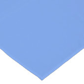 Blauer Kornblume Farbe Kurzer Tischläufer (Ecke)